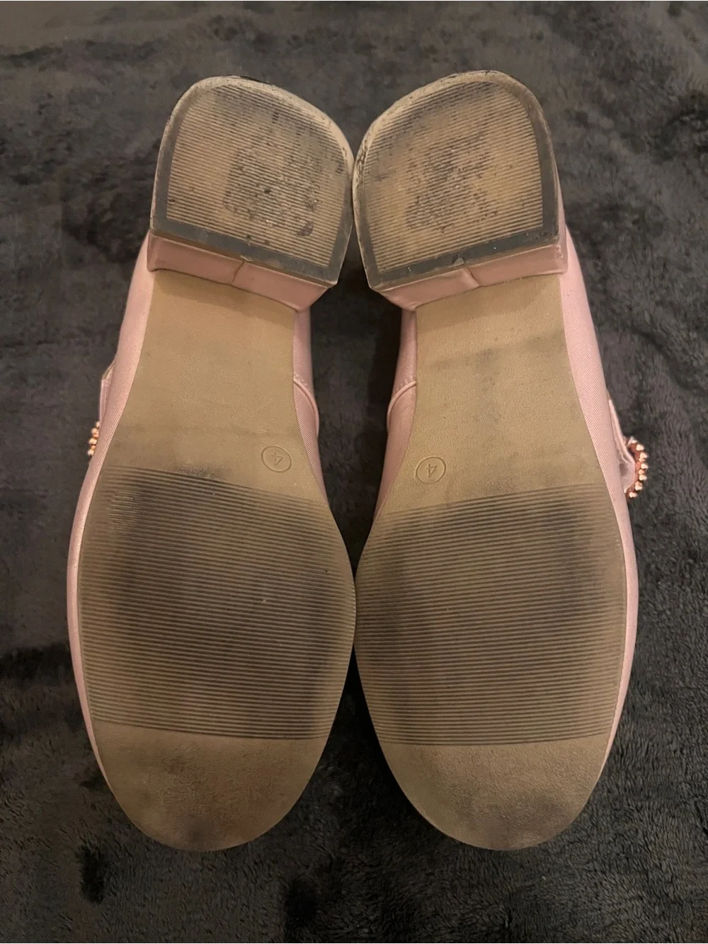 Rachel Shoes Rosy Shimmer Mary Jane Dress Shoes - Pink